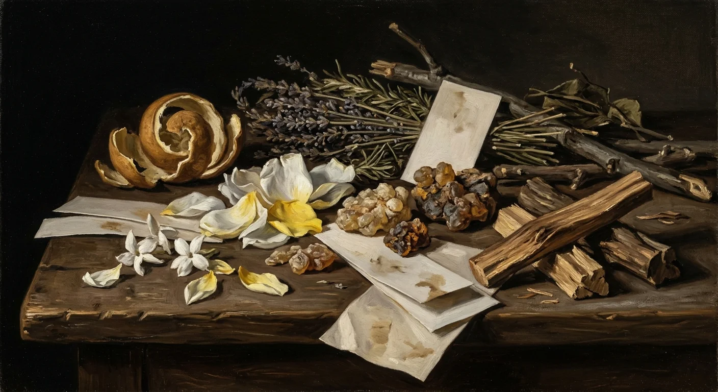Painterly still life suggesting concentration is not character