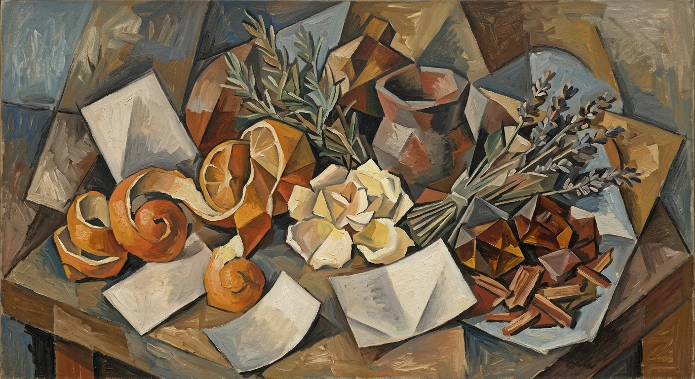Painterly still life suggesting what similar actually means