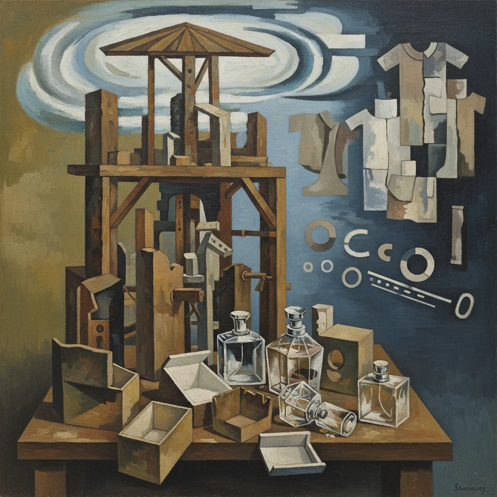 Painterly diagram scene: Read the method first if you have not Finish what they finish Check the