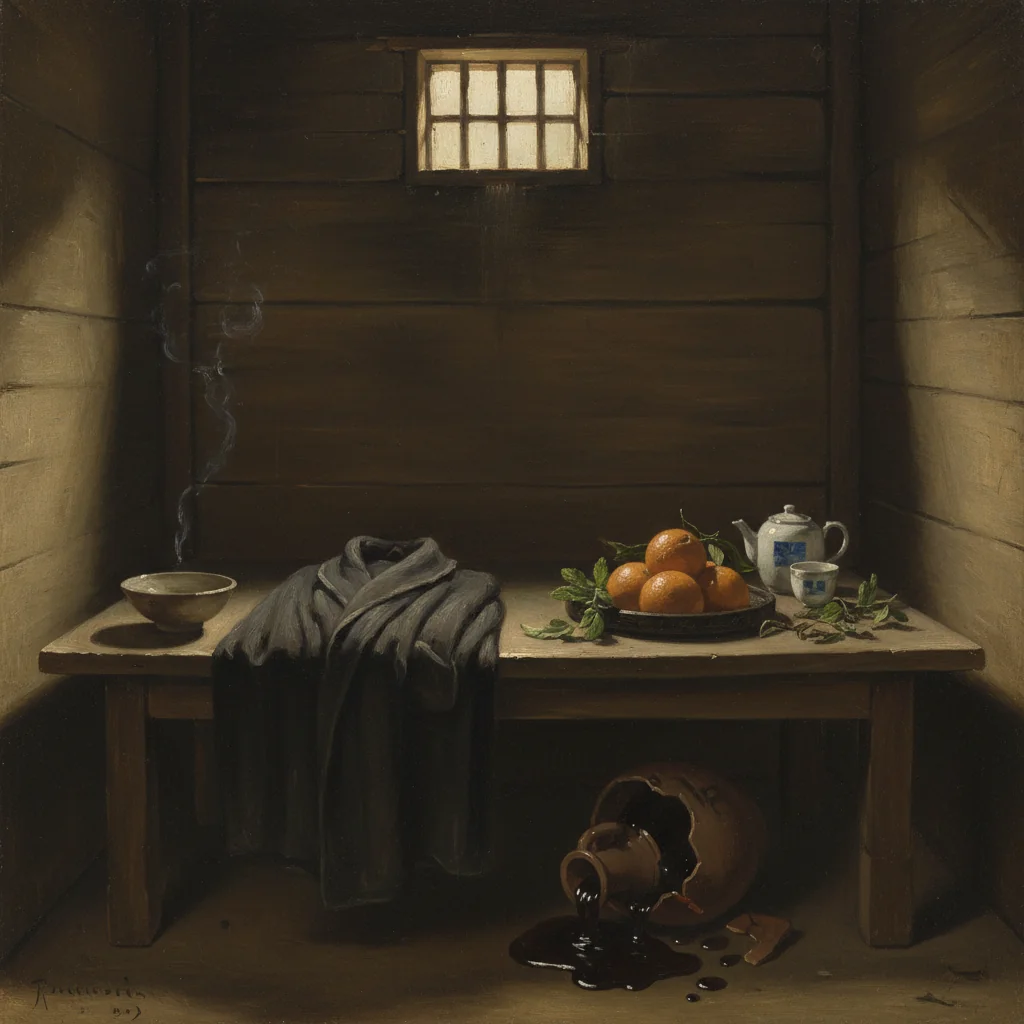Painterly method scene: If the room is small or already scented consider wearing nothing That is a